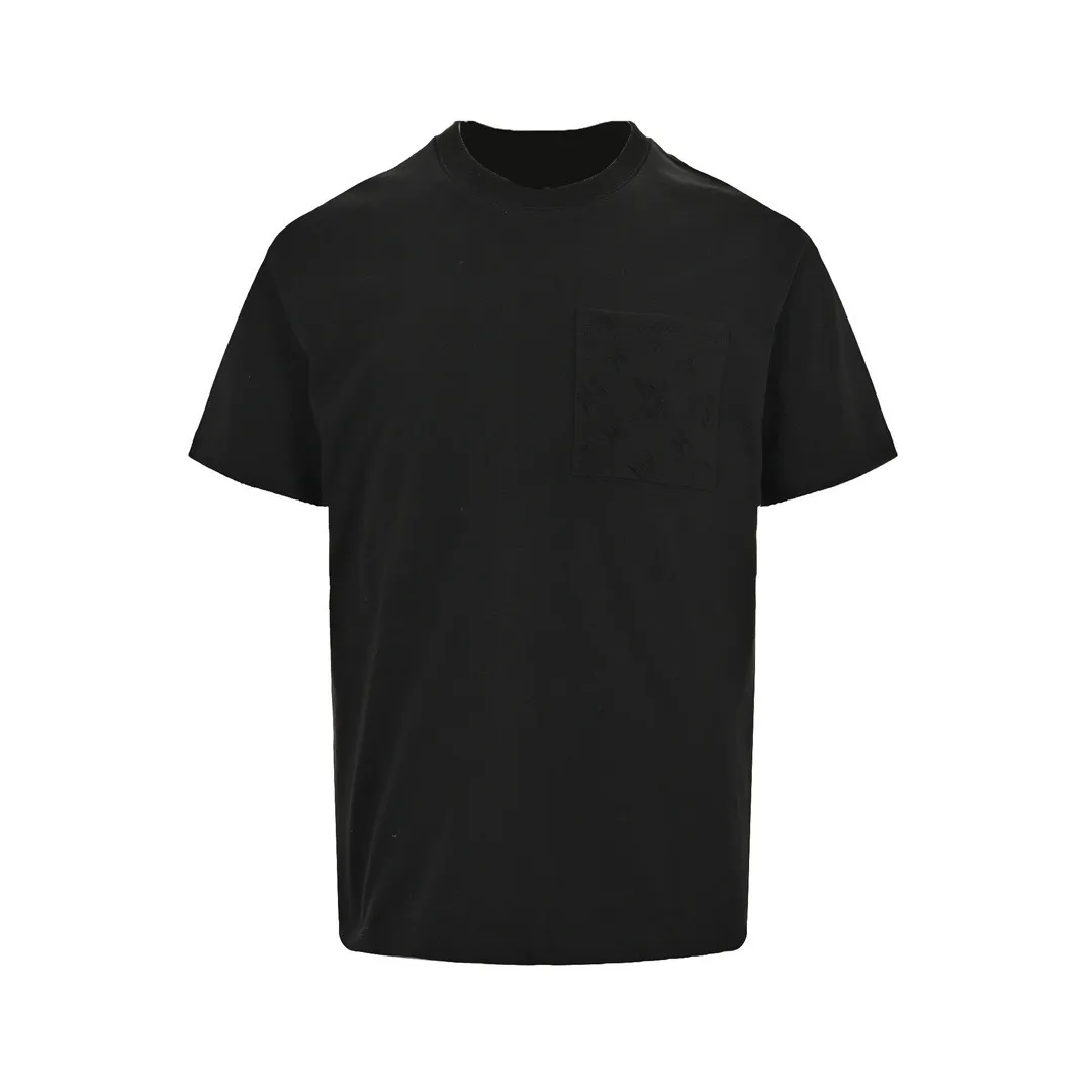 Louis Vuitton/Louis Vuitton 24ss pocket presbyopic embossed short sleeves